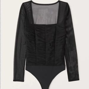 NWT Abercrombie & Fitch Mesh Bodysuit